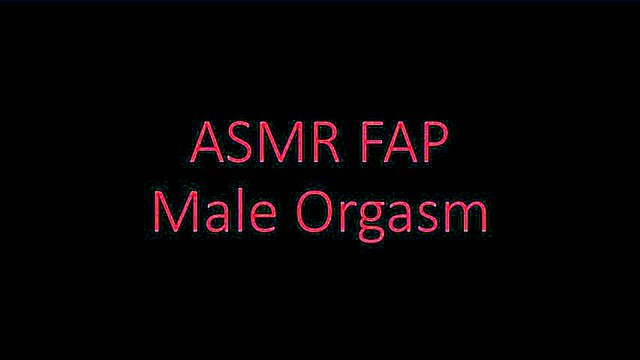 Male orgasm man asmr guy moaning boy