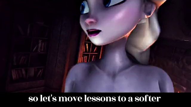 Hentai 3D - Frozen Elsa kayınbiraderiyle eğleniyor