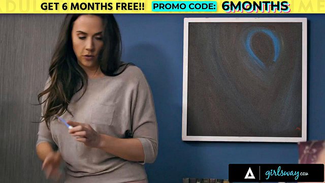 Gia Derza Simulates Illness So Her Girlfriend Alex De La Flor Sneaks In And Devours Her Pussy