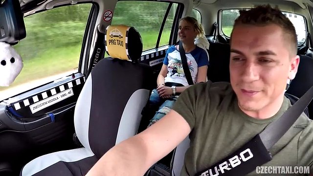 Forgetting blonde mature gets fucked in the cab