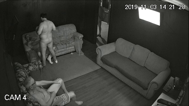 Spycam v pornokině