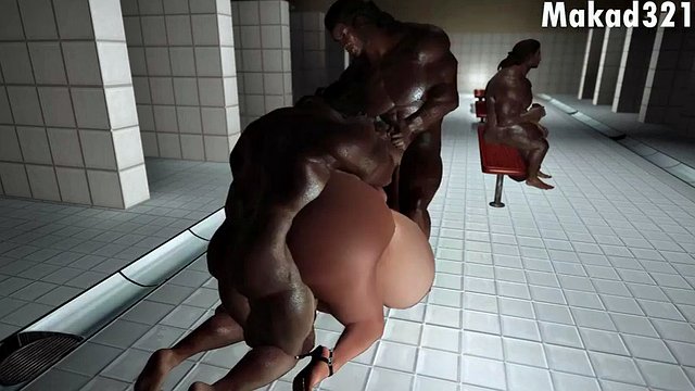 Mrs. Cockers: Pool Time [3D SKYRIM] [BBC]