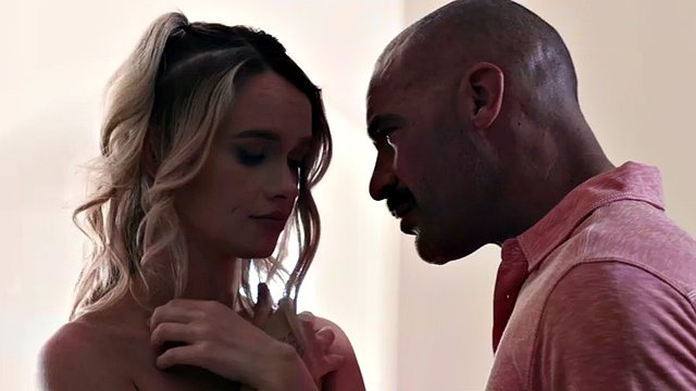 PURE TABOO Strict stepdad tries to teach his slutty stepdaughter Khloe Kingsley a lesson