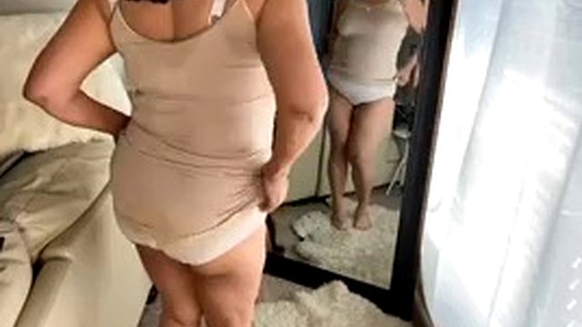 Masturbate mature hairy pussy in panties to get them wet and dirty