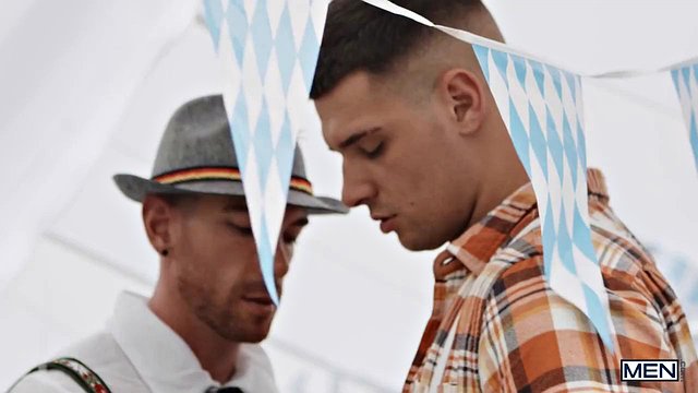 Fine German lads share more than just smooth anal play