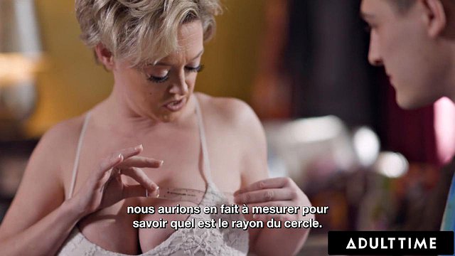 ADULT TIME Horny Stud Is OBSESSED With Stepmommy Dee Williams's HUGE TITS! FRENCH SUBTITLES