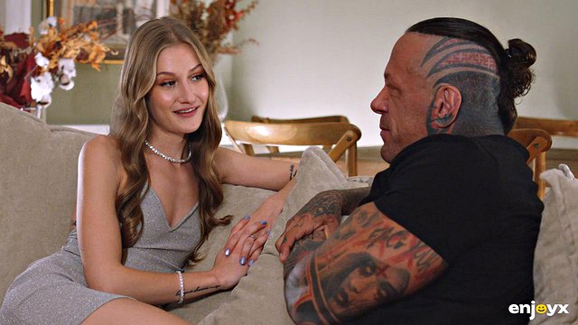 Rob Diesel's Monster Cock Slams Petite Tiffany Tatum in Hardcore Pounding with Gushing Cumshot