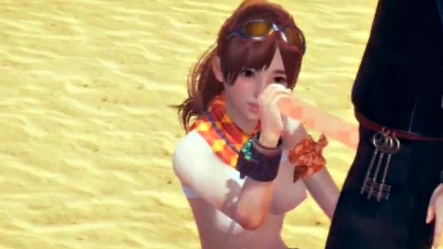 Hentai 3D - Sexo en la playa