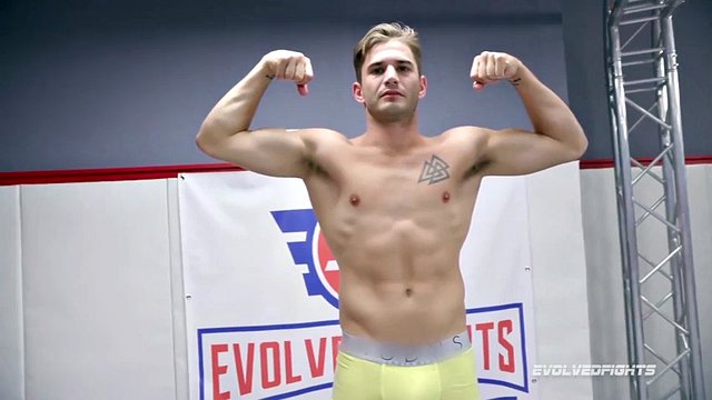 Naked wrestling fight has Kaiia Eve vs. Nathan Bronson with cock sucking and pussy eating then fucking
