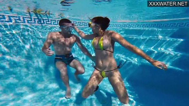 Polina sucks his soul out underwater