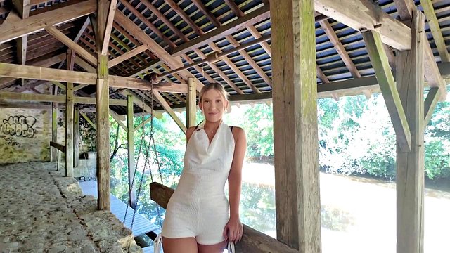 BWC Friend Pounds Stunning French Blonde Chlofit