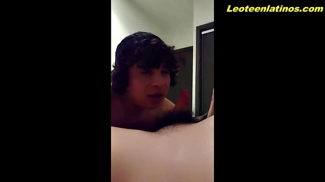 Chinese twink gives me his asian cum (PART 1)