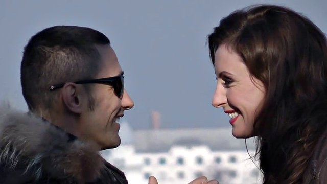 bounded slut with hot tits fucked by brawny guy