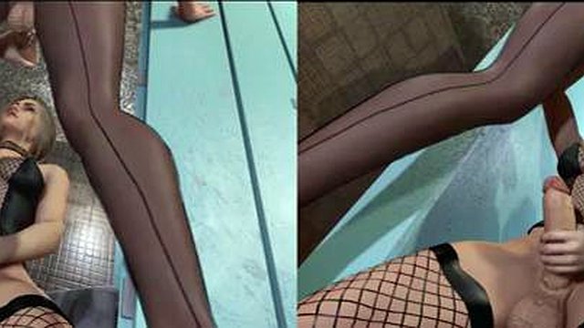 bathroom 1: Big Tits, Anal & Big Dick VR Trans Porn