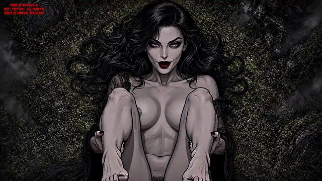 Hentai Babes with Big Butts in Halloween Tombstones