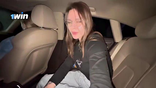 Risky fellatio in car during travel with duddys. Jizz in gullet - greatest Point of