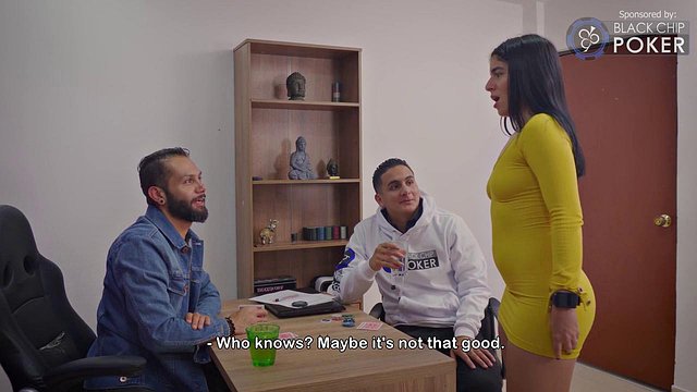 Latina Secretary Abby Motano Fucked By Bosses Phillip Car And Danny Clark - Abby Tits