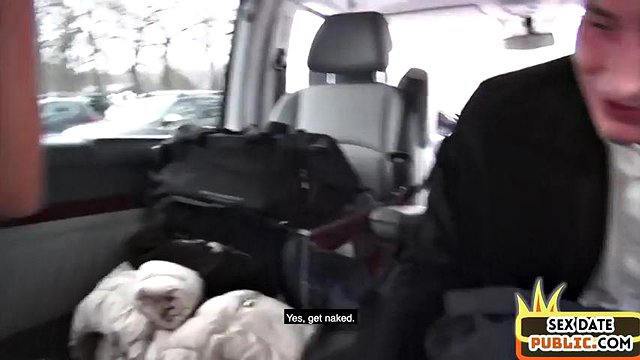 Pervy public ravage to mature skank