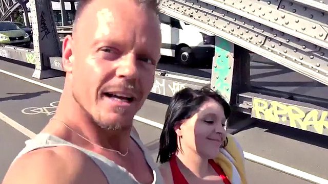 German POV squirting lady public fucked outdoor by sex date