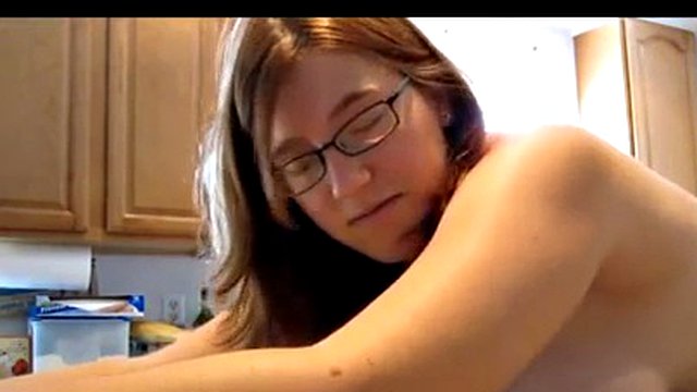 german couple fuck in the kitchen