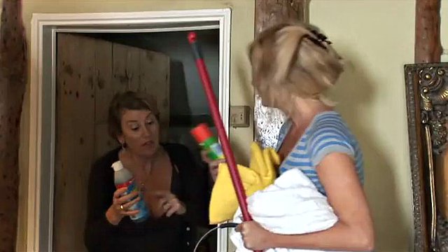 Maid Fucks Son After Stepmother Leaves