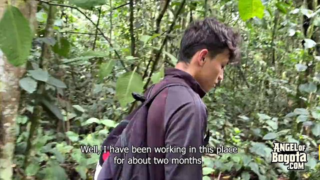 Latina Twink Angel of Bogota: Wrong Turn Bareback