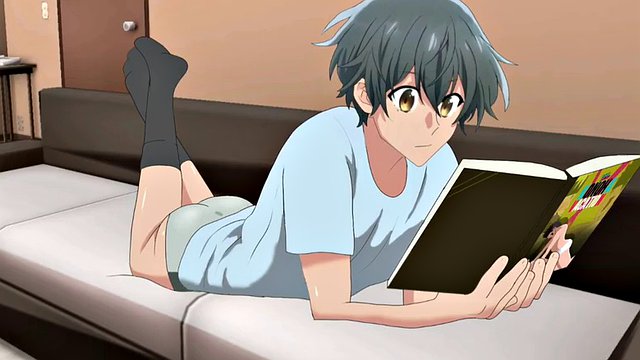 Sasaki and Miyano - Suck my femboy boyfriend's ass - Bara Yaoi