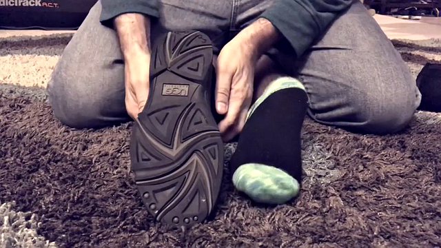 Socks nylon layered tickling