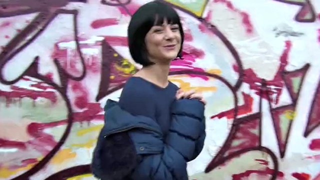 GERMAN SCOUT - Skinny Teen Lullu Gun Talk to Public Fuck at Model Job