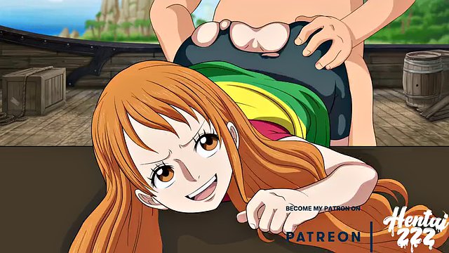 JEDEN KUS HENTAI NAMI DOGGYSTYLE HARD
