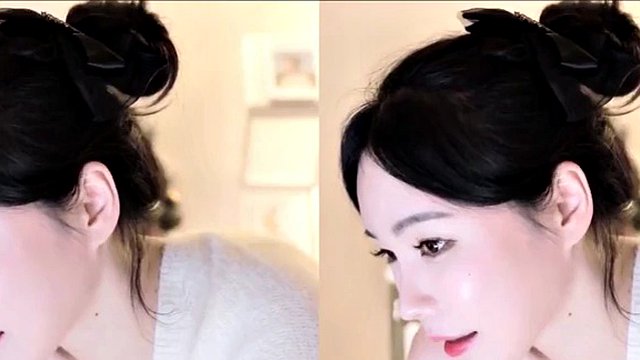 The most beautiful and pure Korean female anchor beauty live broadcast, ass, stockings, doggy style, Internet celebrity, oral sex, goddess, black stockings, peach butt Season 19