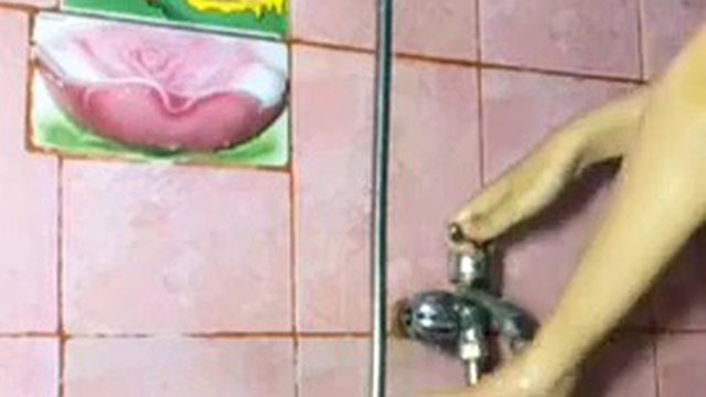 Sexy Indonesian Taking Shower