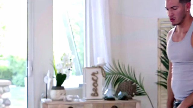 sex hungry alice march fucks a handsome latino gardener