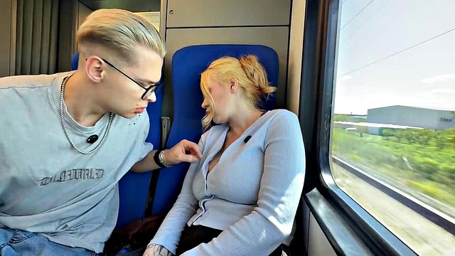 Busty Blonde Hentai Stepmom Fucked on Vacation