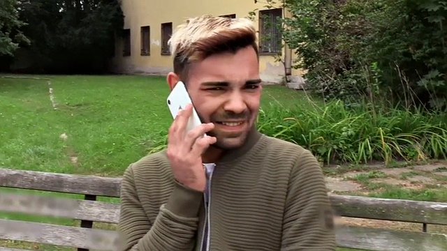 Seduced European gay fucked outdoors in the forest in the anal hole