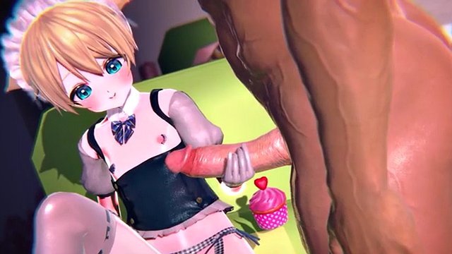 MMD hentai 3d คอสเพลย์