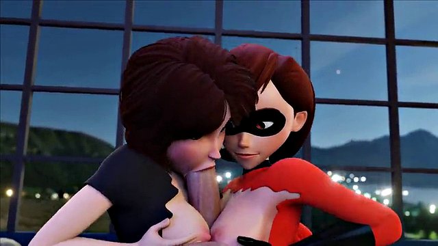 Mercilessly fucking Helen Parr's delicious ass: Cute horny slut addicted to hardcore sex (3D Hentai, the best porn compilation) SaveAss