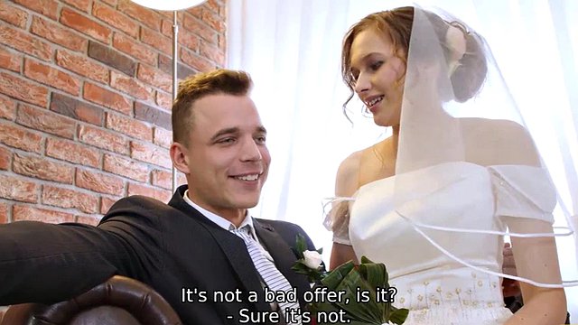 CACCIA 4K. La bella sposa ceca trascorre la sua prima notte con un ricco sconosciuto