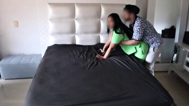 Kitchen spanking part 2