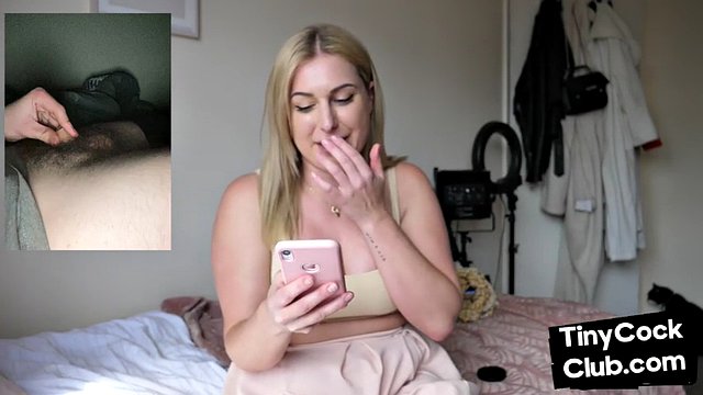 SPH Femdom notes photos of small cocks and is naughty
