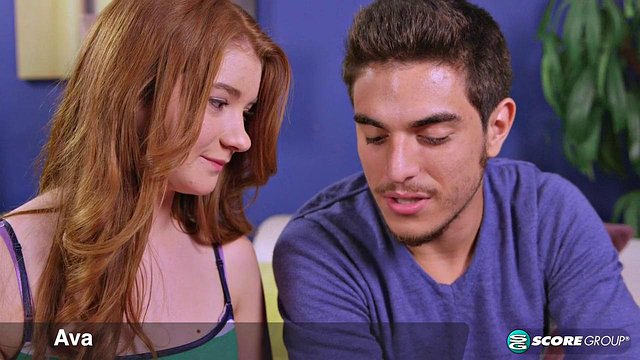 Teen Redhead Ava Sparxxx Creampie