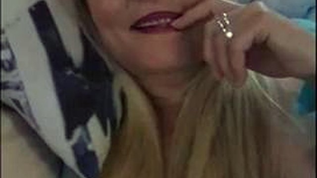 Amateur big booty blonde mature teasing and ass spanking