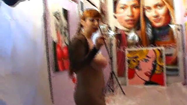 Lezzie Paint-Enemas & Asslicking in Times Square NYC