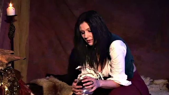 Brunette gypsy jailed for BDSM gang bang