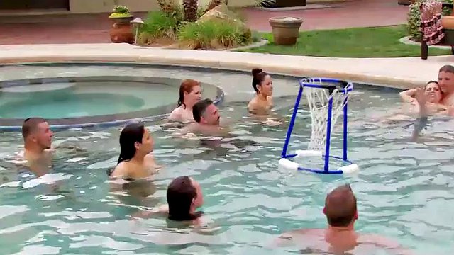 chubby swinger couple fucks with other swinger couples