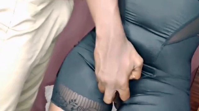 Oiled and curvy big ass stepmom takes BBC