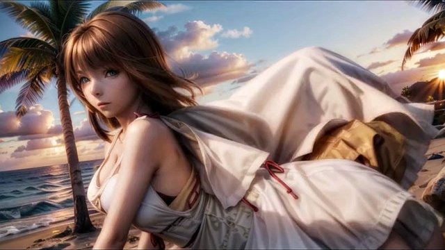 Yapay zeka Yuna'yı yarattı (Final Fantasy X)
