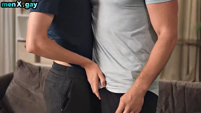 Mature gay doggy fucked nympho twink in anal hole