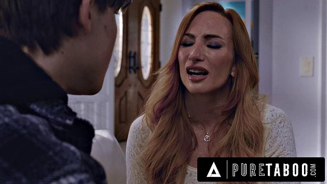 Sophia Locke the Vulnerable Grieving Widow Gets Pregnant from Devious Neighbor's Steamy