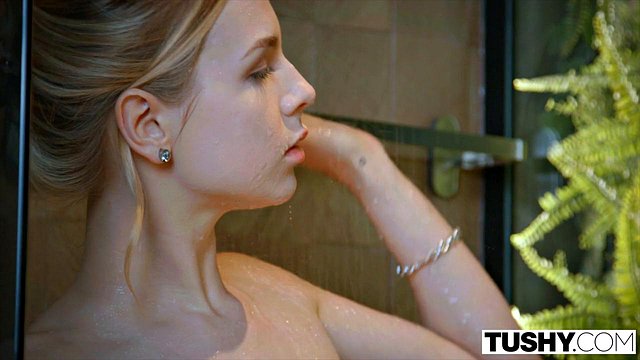 TUSHY Anal Loving Blonde Student Has Hot Sex With Neighbor - Alecia Fox